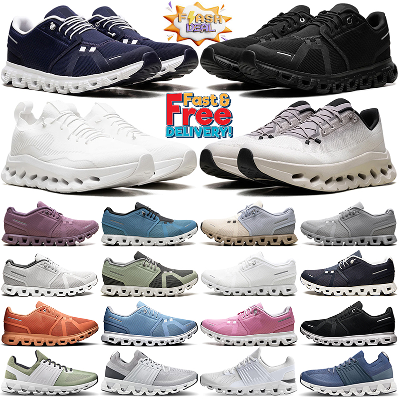 Free Shipping Designer Sneakers Running Shoes for Mens Women Trainers Black White Pearl Glacier Pink Breathable Lightweight Tennis cloudshoe Outdoor