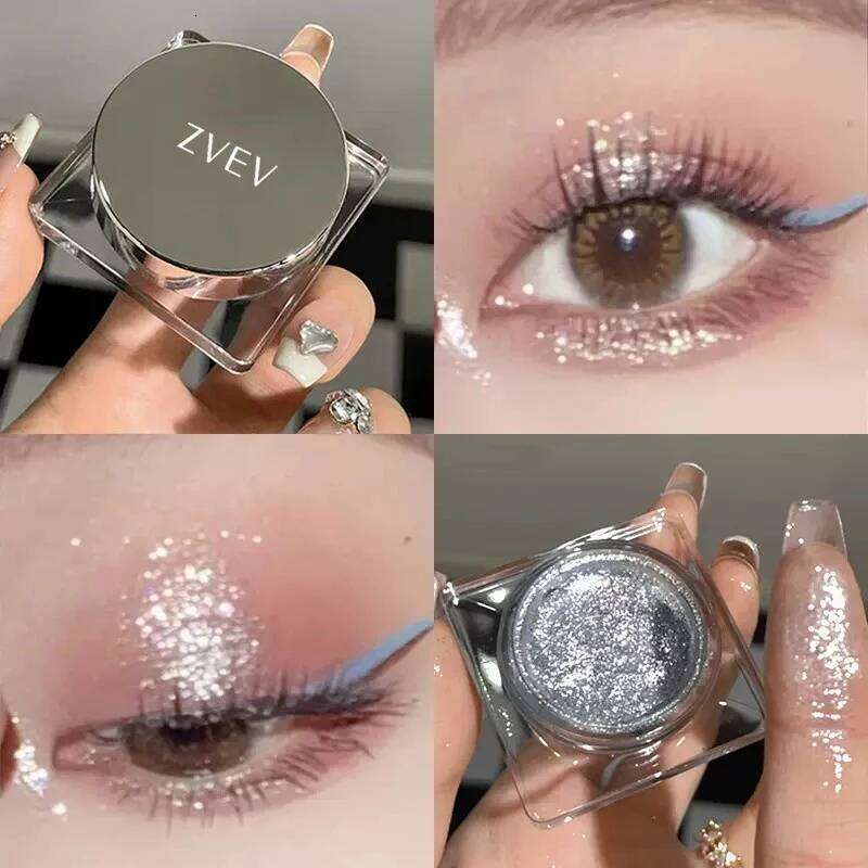 Dia Glitter Eyeshadow Brighten Eyes Make Up Waterproof Shimmer Palette Monochrome Eye Shadow Pigmented Highlighter Cosmetics X250723