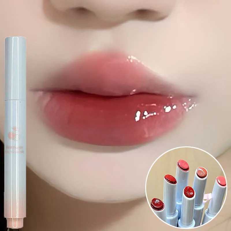 Clear Water Rose Mirror Water Gloss Glass Lipstick Relieve Lip Dryness Waterproof Lasting Korean Make Up Jelly Gloss Lip GlossXJ250724