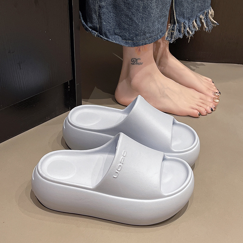 Ddmysports Women S Summer Outdoor Slippers New Indoor Home Thick Sole Non Slip Odor Resistant Soft EVA Sandals Outdoor Shoes