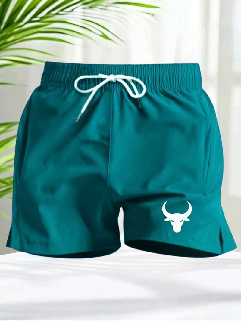 Mens Sweat Shorts 5 Inch Quick Dry Running Shorts Men Printed Mid-Thigh Athletic Shorts with Zipper Pockets Training Stretchy W250724