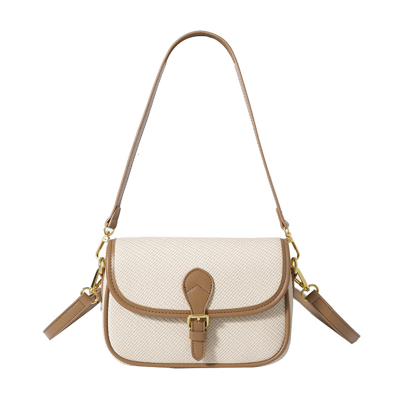 Luxury Brand Designer Bag High-Quality Texture Small Bag For Women 2025 New Trendy Korean Version Single Shoulder Crossbody Retro Fashion Color-Block 