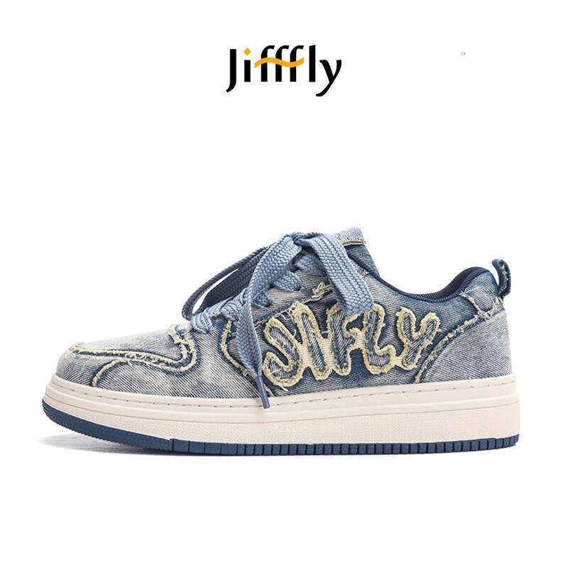 Jifffly Men's and Women's Sneakers Thick Bottom Casual Shoes for Couples 2025 Summer New Model