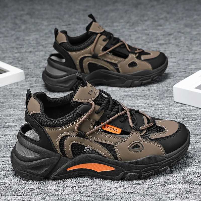 2025 Summer Womens Sneakers New Womens Platform Shoes Womens Tennis Cheating Empty Sandals Casual Outdoor Ladies Vulcanized.XJ250725