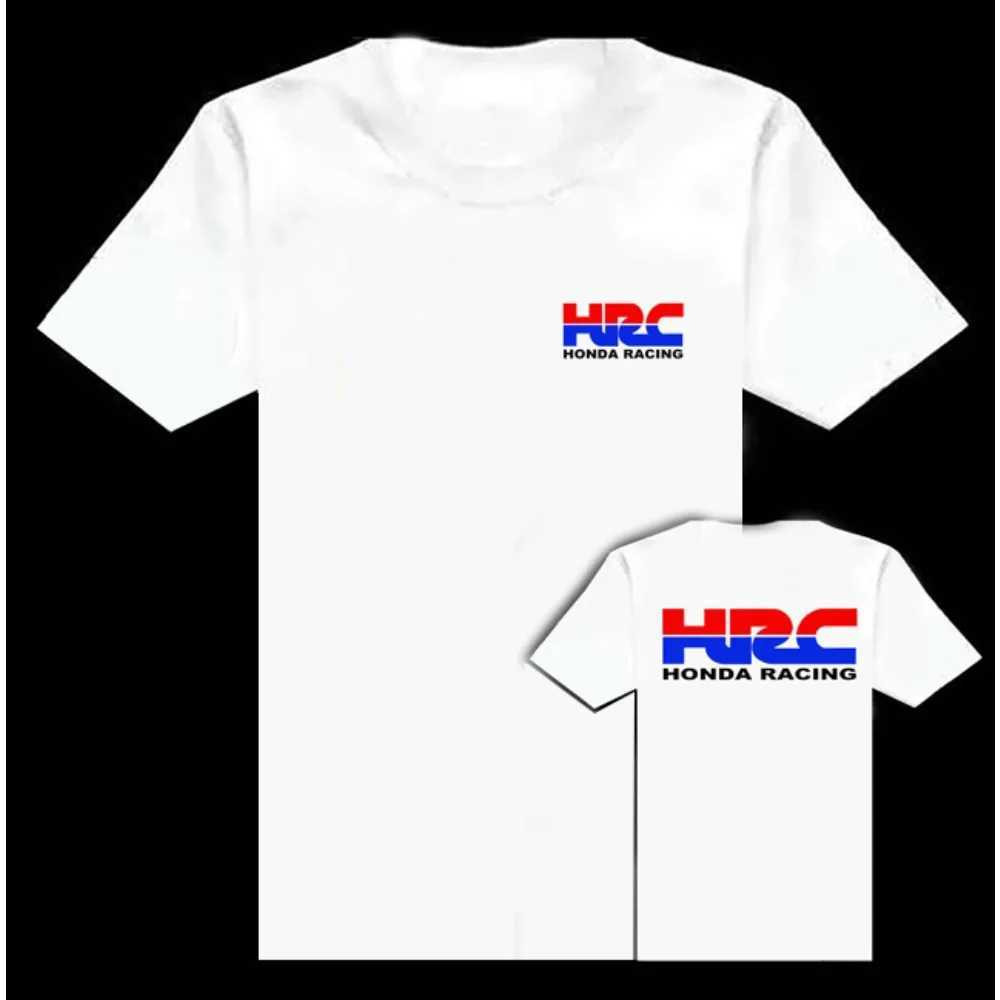 Honda CBR Non-Double Gold Wing American Retro Motorcycle Racing Mens T-shirt Printed Loose Short-sleeved Overalls R250724