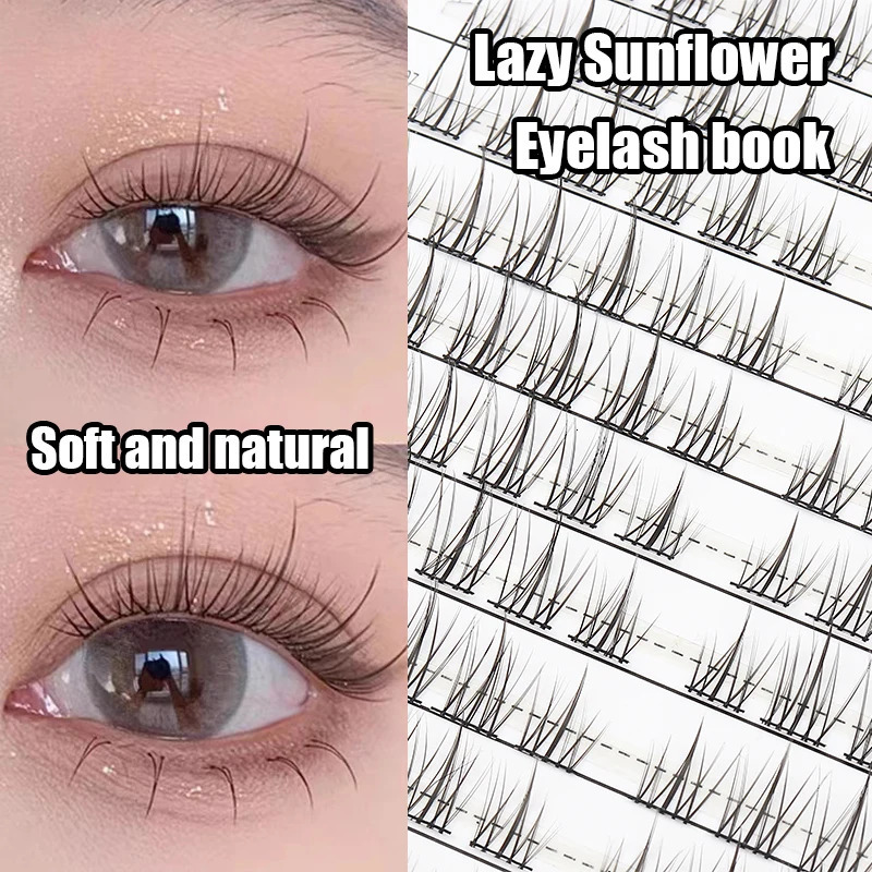 Individual Lashes Eyelash Book Clusters s False DIY at Home Cluster Makeup Kit 250714