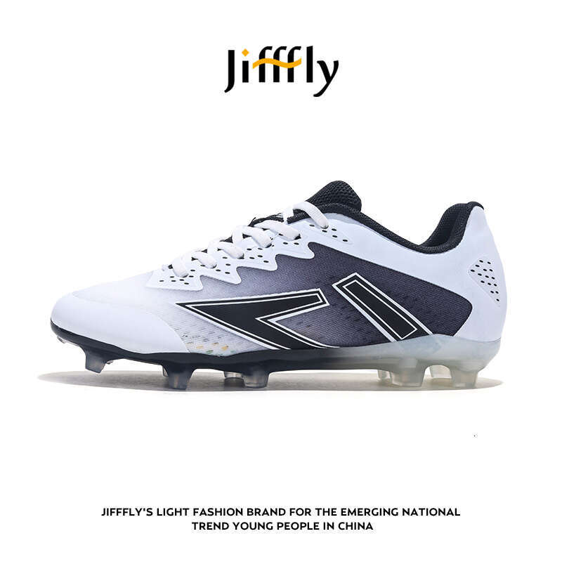 Jifffly Sports FG Long Spikes Youth Student Training Competition Professional Special Non-Slip Casual Shoes
