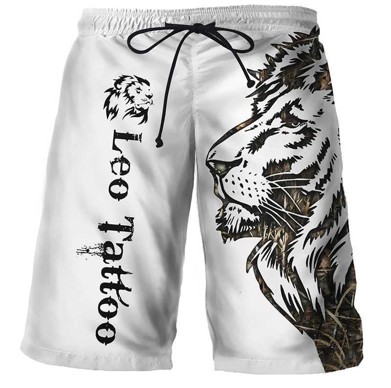 Cool Tiger Lion Wolf Summer Swimwear Shorts Comfortable Surf Board Shorts Chuitskri Swimwear Sport Trunks Mens Beach Shorts Boy W250724