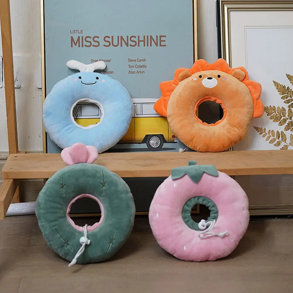 Pet Cat E-Collar Recovery Cone Protection Collar Adjustable Cotton Blends Neck Recover Collar Printed Elizabeth Circle for Cat 250716