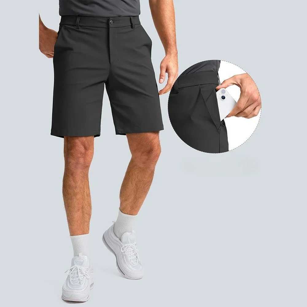 Dress Shorts Men Quick Dry Casual Bermuda Shorts Summer Ice Silk Cooling Business Zipper Fly Formal Shorts Men Workwear Office W250724