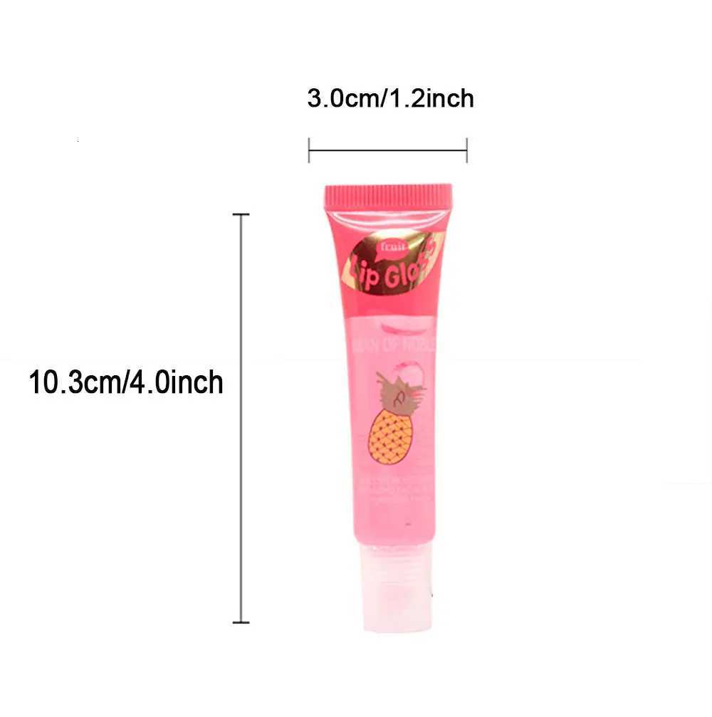 6pcs/set Moisturizing Clear Lip Gloss Pineapple strawberry grapes Translucent Plumping Lip Oils Gift SetXJ250724