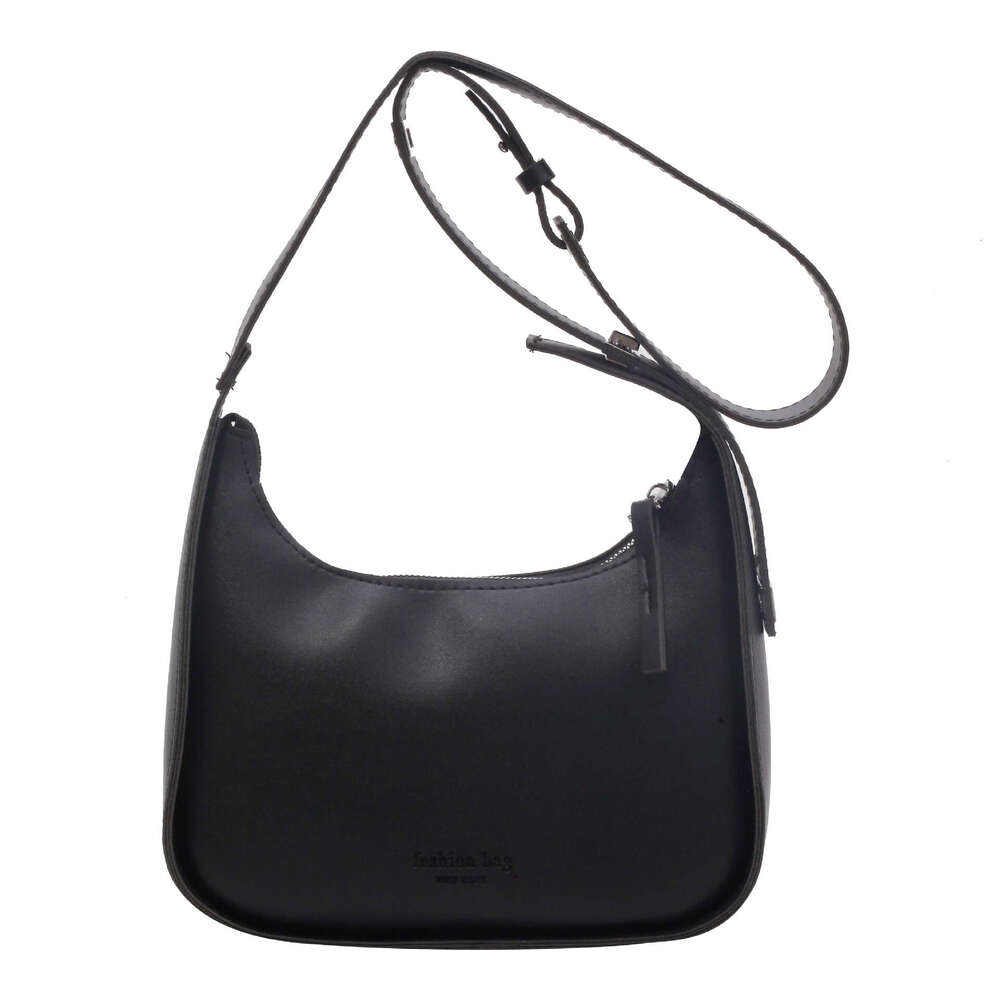 High-end Versatile Women's Single Shoulder Fashion Casual Wide Strap Crossbody Bag