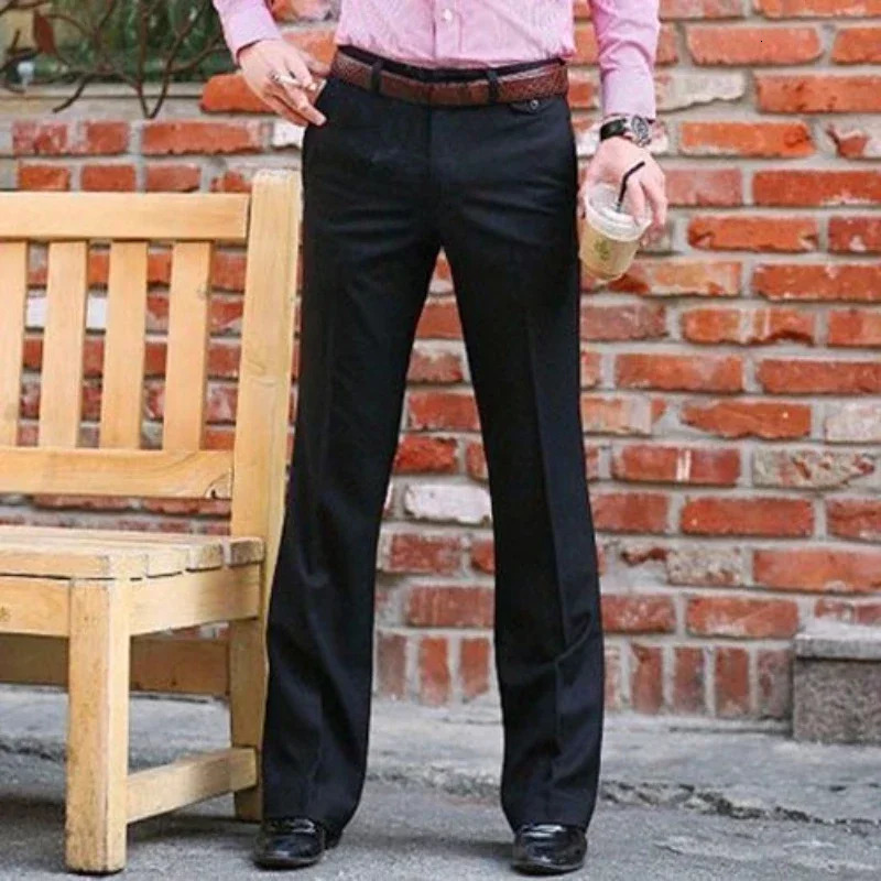 Brown Plus Big Size Male Suit Trousers Straight Mens Summer Pants Up Elegant 2024 Korean Style Clothes Classic Reviews Many 250725