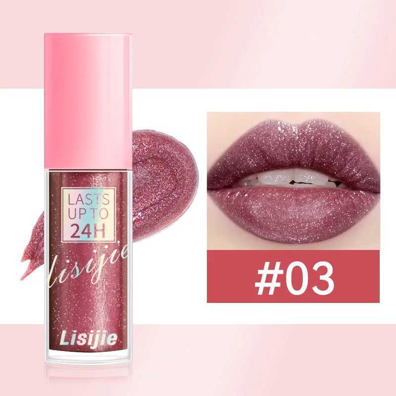 Diamonds Glitter Lip Gloss Lasting Waterproof Liquid Lipstick Pearl Shining Lip Color Sparkling Lip Makeup Lasts Up To 24HXJ250724