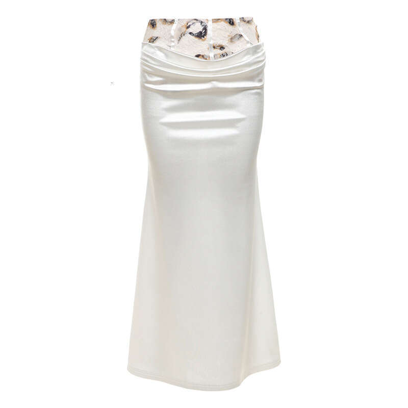 2024 Spring New Women's Solid Color Slim Fit Camisole Fashion High Waist Skirt Set a9f