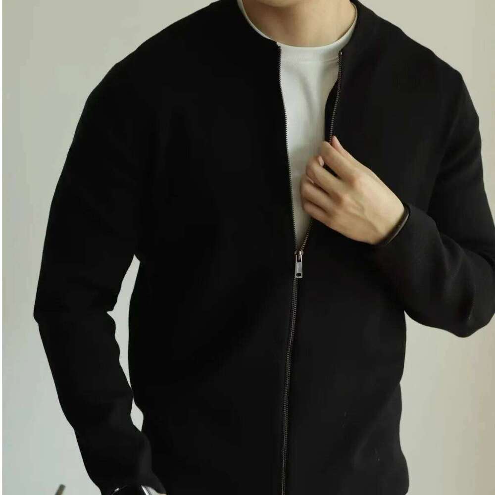 Coat Casual Sweater Man Clothes Cardigan Mens Clothing Sweatshirts For Men Men's Jackets Knit Zip-Up Knitwear