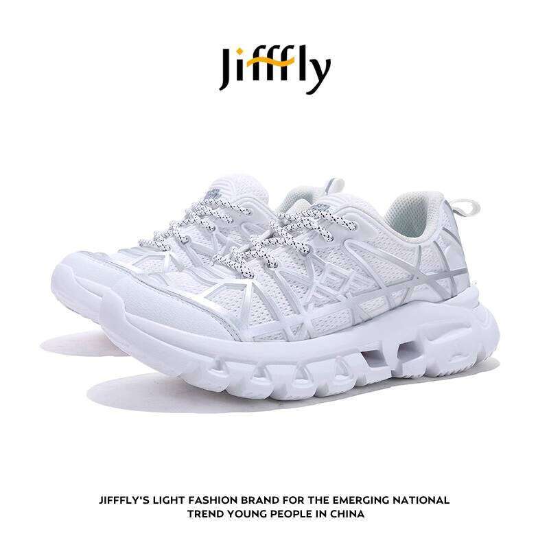 Jifffly Dad Men 2025 Summer New Ins Trend Thick Sole Height Increasing Casual Sports Shoes Women