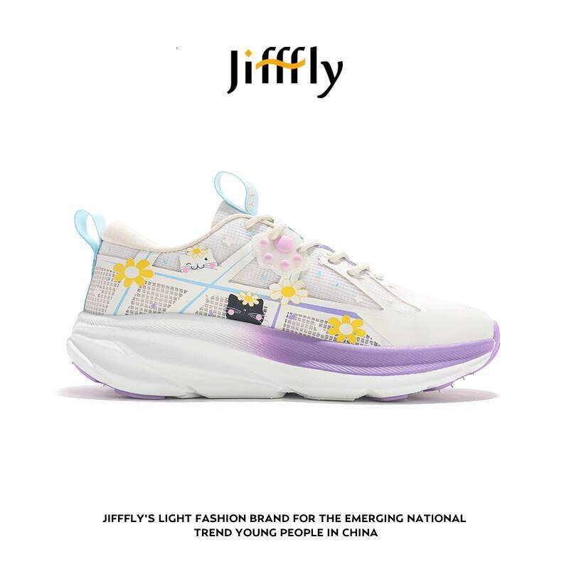 Jifffly Women's Running 2025 New Lightweight Shock Absorption Breathable Versatile Soft Sole Comfortable Sports Shoes
