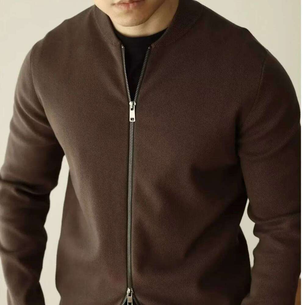 Coat Casual Sweater Man Clothes Cardigan Mens Clothing Sweatshirts For Men Men's Jackets Knit Zip-Up Knitwear