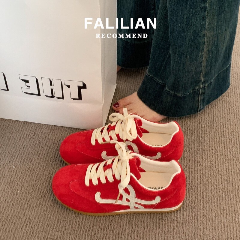 Breathable German Training for Women 2025 New Mesh Thin Super Popular Agan Versatile Casual Sneakers Sports Shoes ddmythur