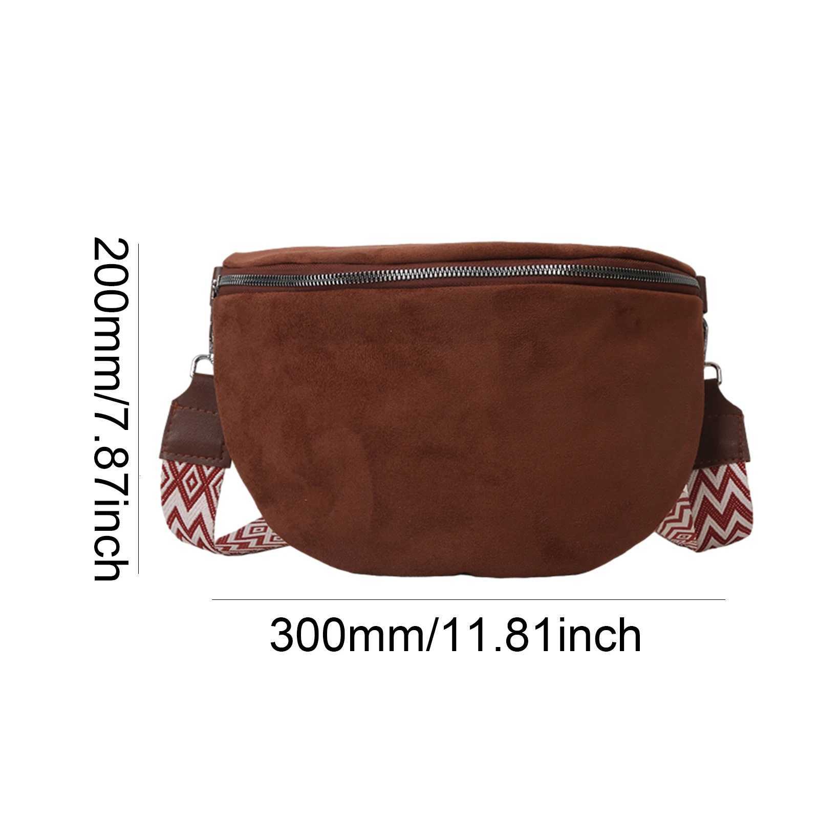 2020 Coin Purse PU Leather Shoulder Bag Solid Color Waist Bag Adjustable Wide Strap for Travel Shopping Y250724