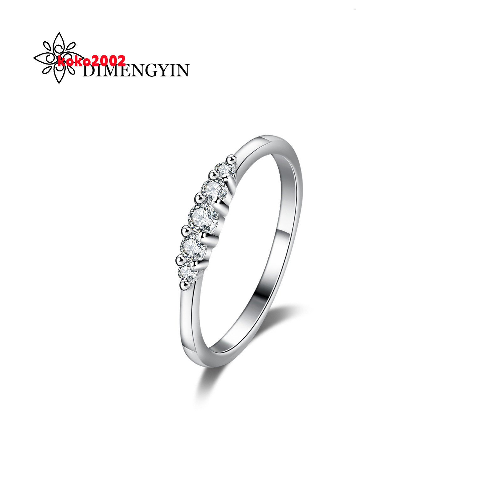 Fast Delivery Diamond Eternity Ring MoissaniteJewelry Moissanite Engagement Ring for Women