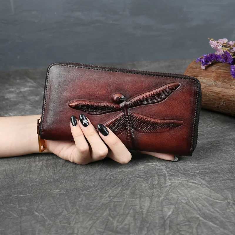 MOTAORA Genuine Leather Women Wallet And Purses For Ladies Long Purse Womens Wallets For Card Money Phone Bag New Z250725