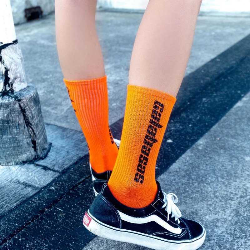 Fashion Men Women Sports SOCKS Chroma Letter Coconut Cotton Sock Basketball Streetwear Harajuku SOCKS X250725