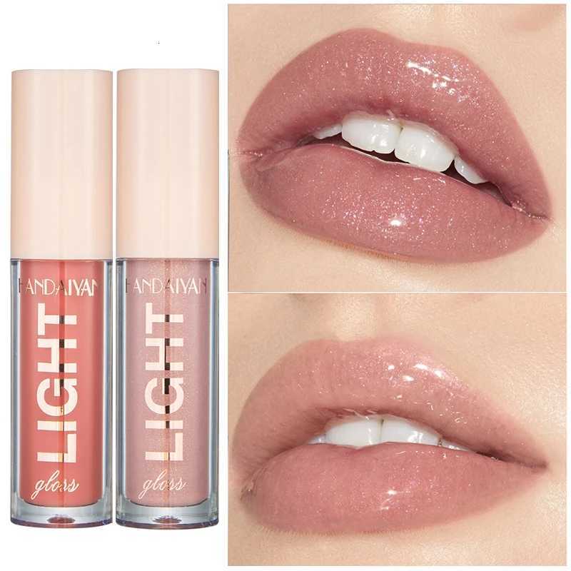 Handaiyan Lip Gloss Sexy Plump Glitter Crystal Jelly Red Nude Lipstick Liquid Waterproof Moisturize Oil Lipgloss MakeupXJ250724
