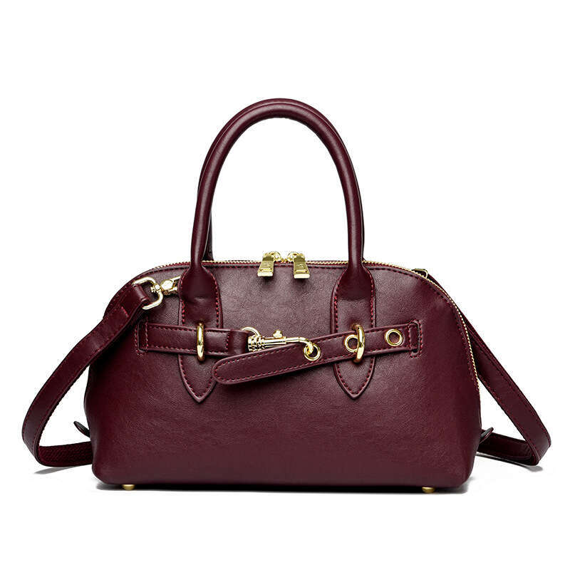 Handheld Commuter for Women, Autumn and Winter New Trendy Niche Underarm Bag, Large Capacity Bowling Shell Bag