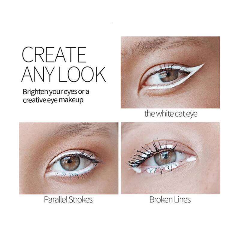 5pcs Menow Eyebrow Mark Pen For Microblading P Waterproof and Soft White Eyeliner Pencil Eye Silkworm Brighten X250725