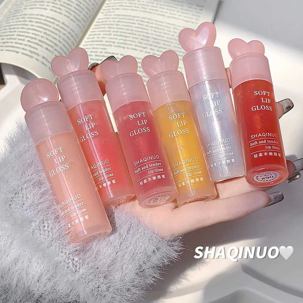 Moisturizing Lip Honey with Pearlescent Glitter - Nourishing Lip Care Oil for a Dewy Water-Light Shine - Perfect for Stacking aXJ250724