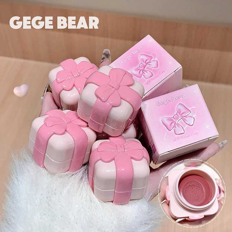Gege Bear Velvet Matte Lip and Cheek Balm Versatile Two-in-One Lip Multi-Use Cheek Blush Balm for a Effortless ApplicationXJ250724