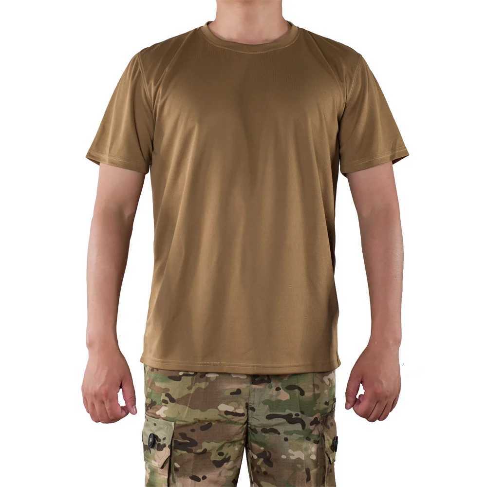 MEGE Men Tactical T Shirt Mens Quick Dry Workout Short Sleeve O-neck Quick-Drying gym T Shirts Plus Size Casual Oversized 4XL Y250724