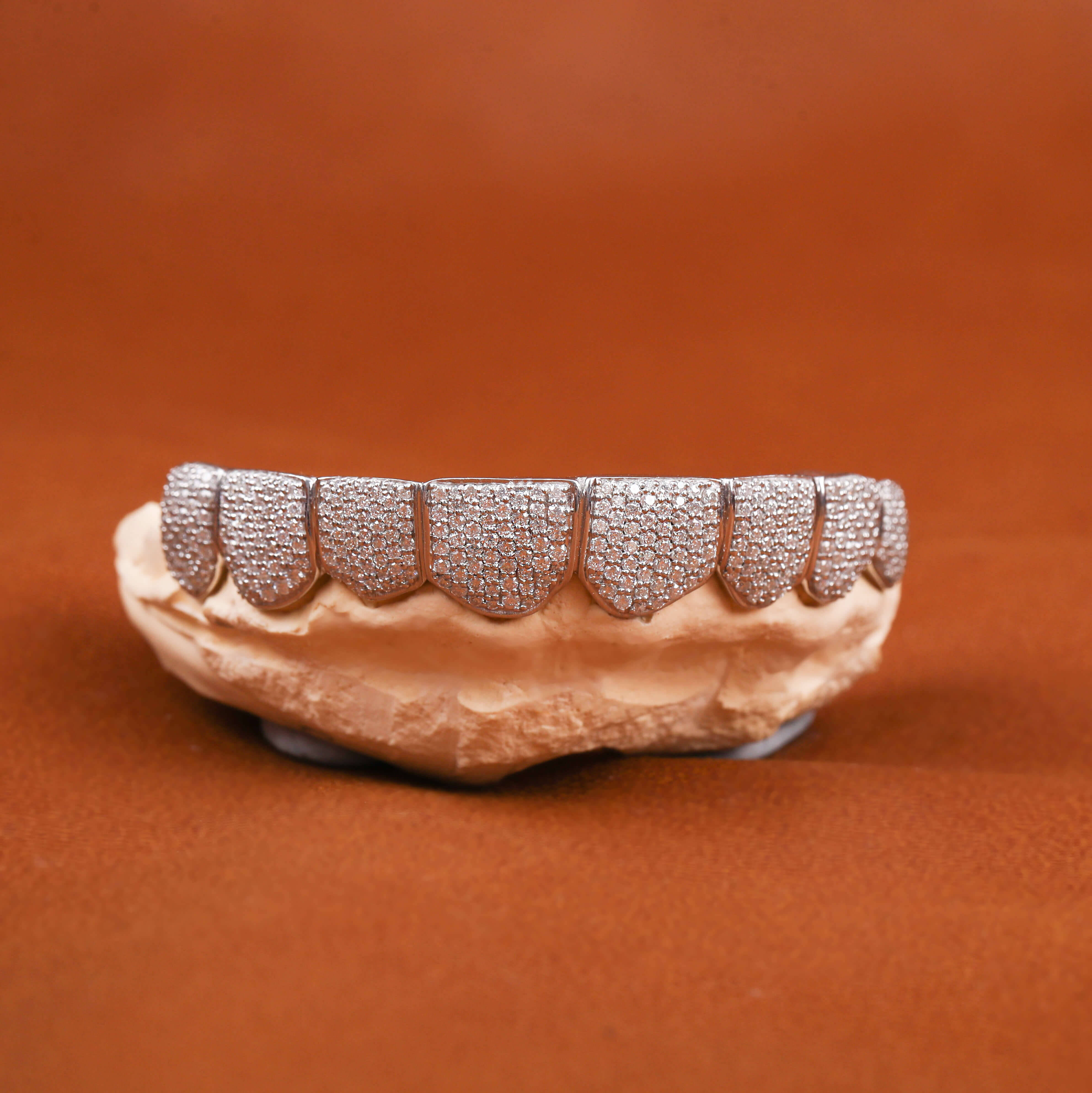 Custom Moissanite Diamond Grillz Shine Bright with Iced Out Bling for Rap Battles Music Videos and Streetwear Fashion