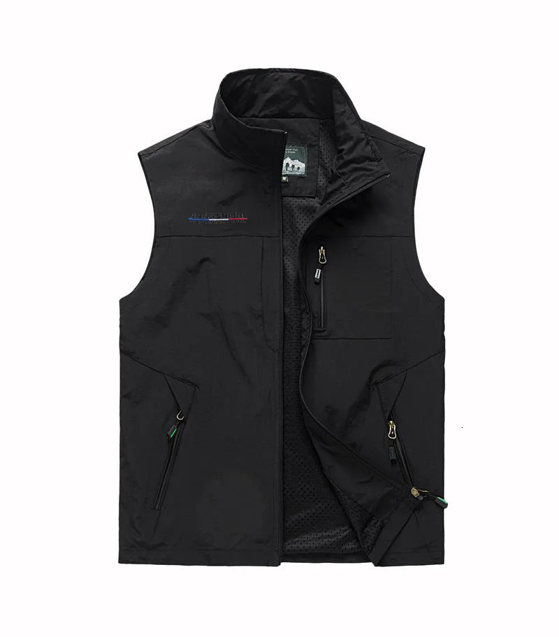 FGKKS 2023 Outdoor Leisure Vests Men Breathable Large Pocket Pography Fishing Vest HighQuality Male 250725