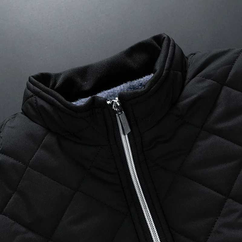 2024 New Winter Lamb Wool Padded Jacket Mens Large Size Down with Thickened Fleece and Loose Warm Cotton Coat X250725