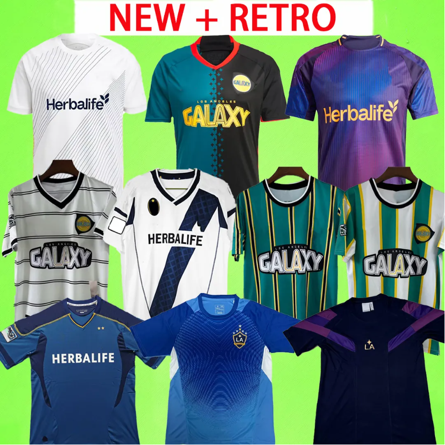 LA Galaxy SOCCER JERSEYS FC 2012 retro 11 12 Los Angeles football shirt 97 98 99 24 25 26 27 kids kit RIQUI PUIG PEC CHICHARITO NEAL 1997 1998 1999