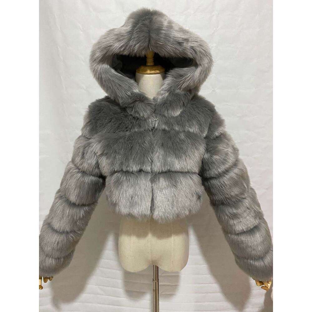 New Coat Women's Faux Fur Fashionable Versatile winter coat