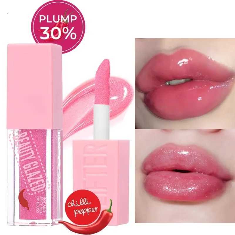 Chili Lip Plumper Oil Serum Instant Long Lasting Volumising Essence Oil Repair Lip Fine Lines Increases Elasticity Sexy Lip BalmXJ250724
