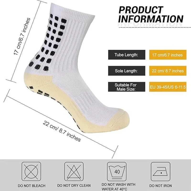 Sports Socks Adult Mens Womens Adhesive Socks Non-slip Towel Bottom Wear-resistant Training Socks X250725