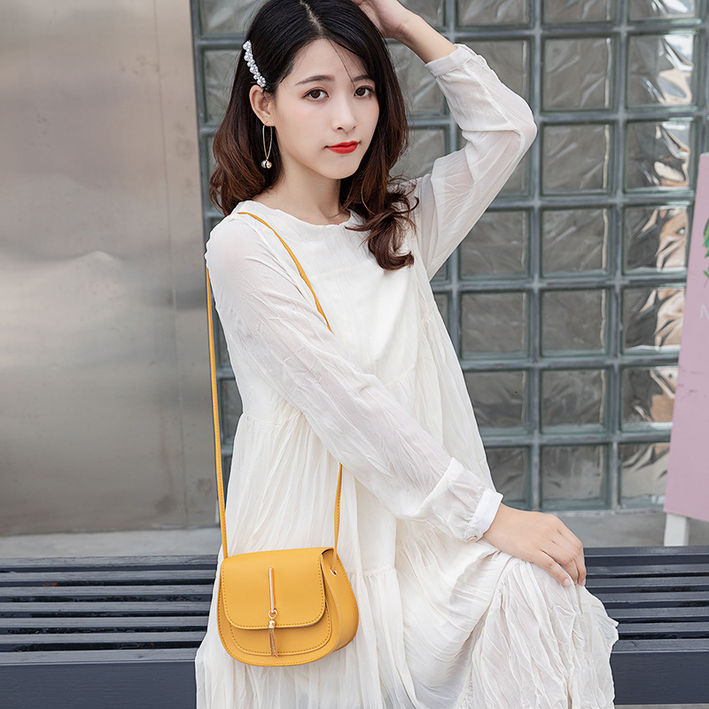 Free Shipping Designer Luxury New Korean Version Versatile Single Shoulder Phone Bag Trendy Tassel Small Bag Personality Women's Handbag Leisure 