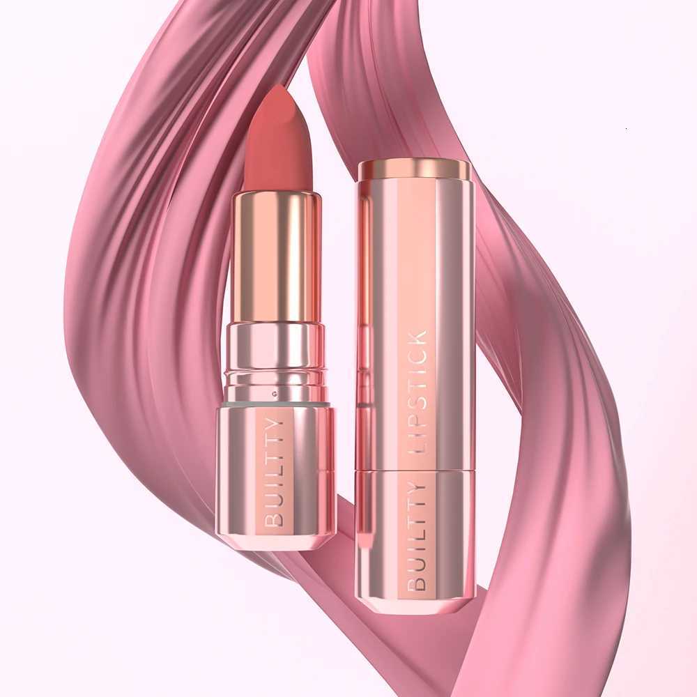 Matte Lipstick 5 Colors Nude Red Moisturizer Smooth Lipstick Long Lasting Waterproof Lipstick Matte Pearl Finish Makeup GiftXJ250724