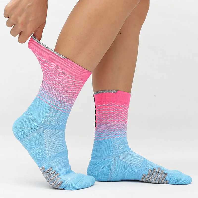 Mens Basketball Socks Middle Thickened Breathable Towel Bottom Colorful Fitness Running Cycling Hiking Sports Socks X250725