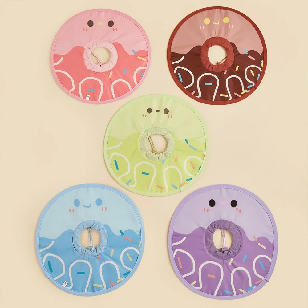 Pet Collar Anti Bite Anti Lick Wound Healing Protection Sunflower Shaped Cat Recovery Collar Elizabethan Collar 250716