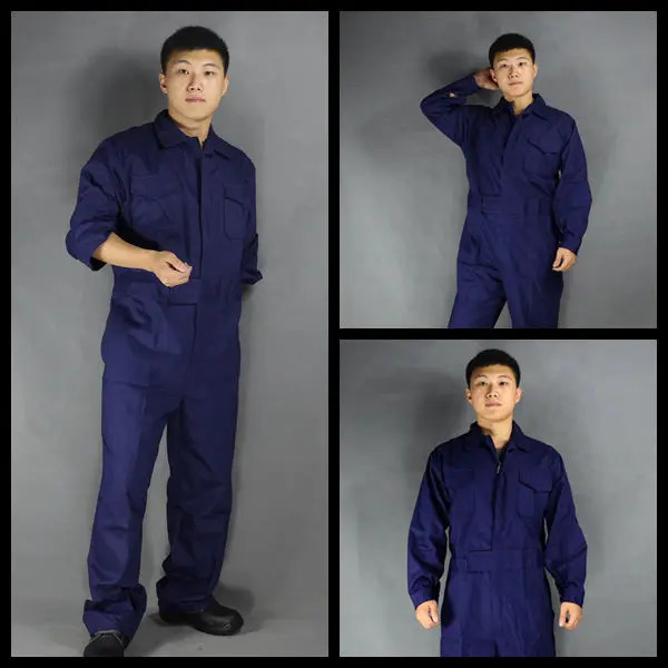 100cotton Worker Overall Jumpsuit Auto Repairman Mechanical Work Clothing Big Size Romper Costume Malefemale Uniform Coverall 250725