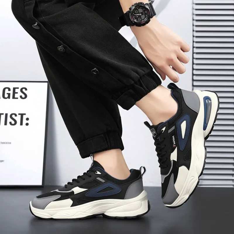 Men Shoes Summer Breathable Platform Mesh Sneakers Outdoor Hiking Casual Men Shoes Non-Slip Comfort Run Shoes Mens Sneakers XJ250725