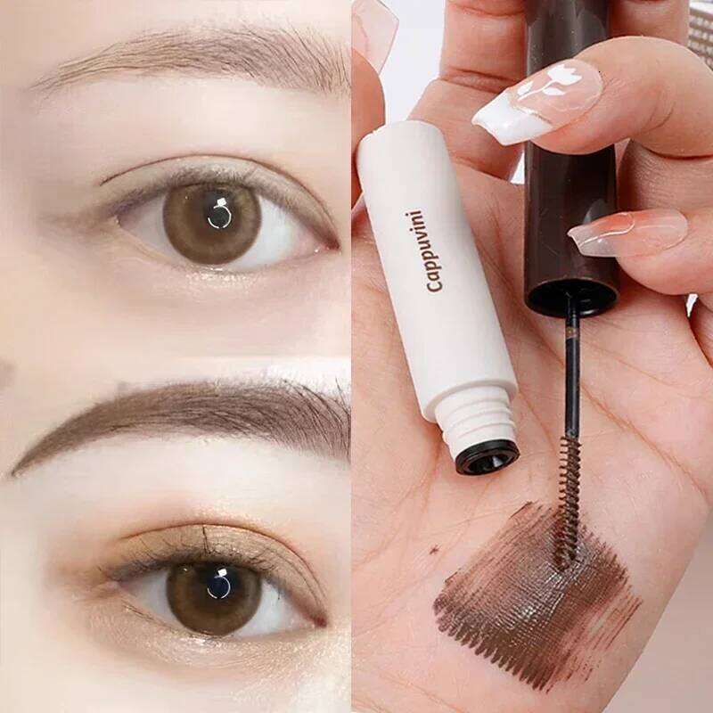 Waterproof Natural Liquid Eyebrow Cream Long Lasting Quick Drying Brown Grey Dyeing Eyebrows Enhancers Makeup Cosmetics X250725