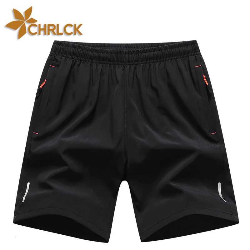 CHRLCK Mens Reflective Running Shorts Summer Quick Drying Trousers Male Ice Silk Breathable Fishing Pants Large Size M-8XL W250724
