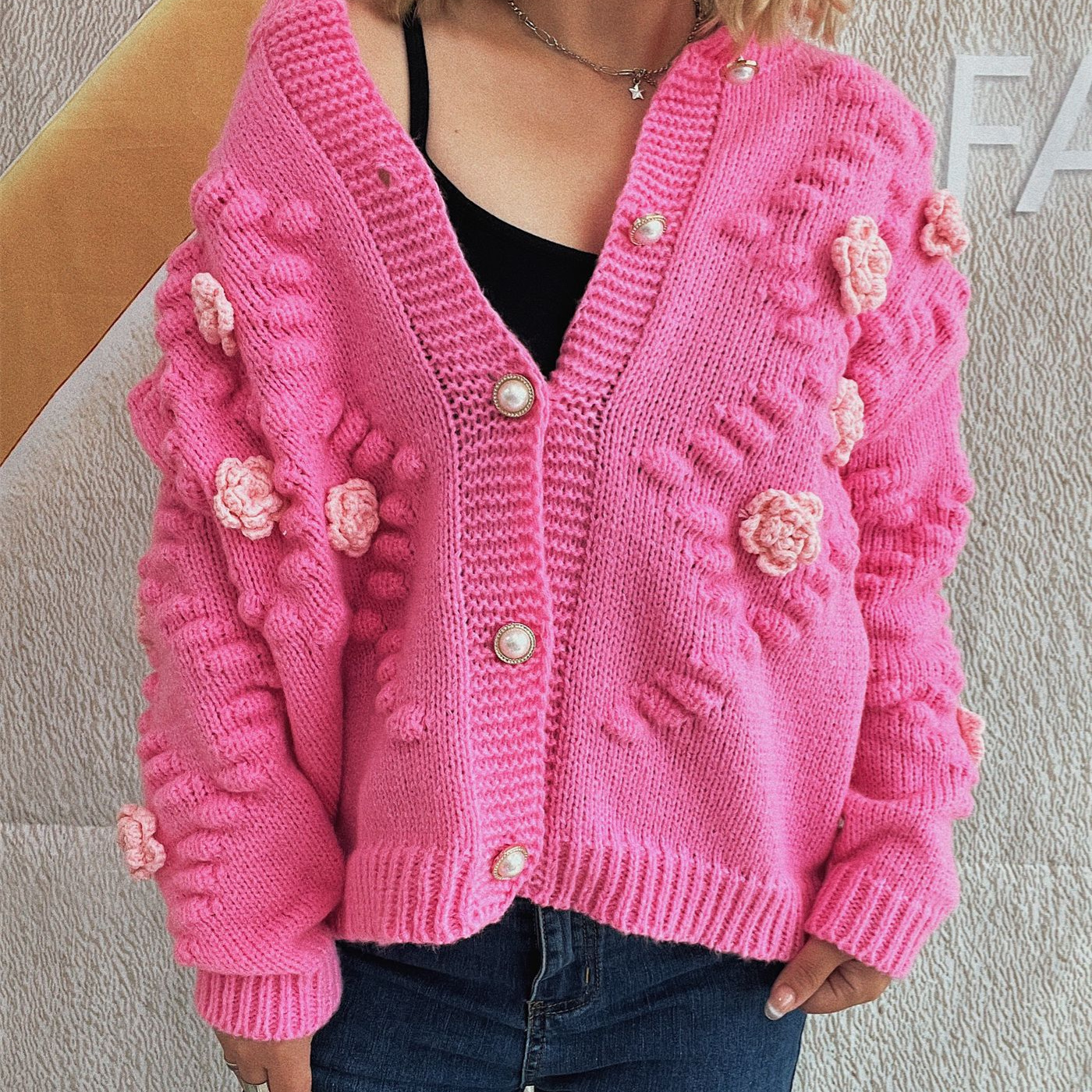 hot Free shipping designer sweater for women Casual sweater fashionable fluffy soft lazy style for outdoor wear